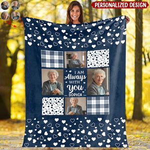 We Miss You - Personalized Flannel Blanket