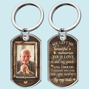 You're Always By My Side - Upload Image, Personalized Keychain