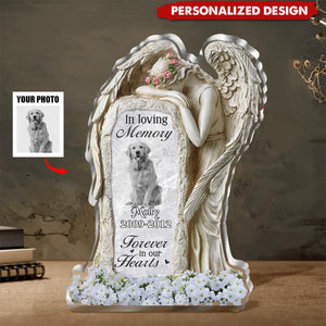 Upload Photo - Personalized In Loving Memory Acrylic Plaque - Memorial Gift For Christmas/ Family Member