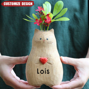 Personalized Handmade Cat Vase - 2024 New Release