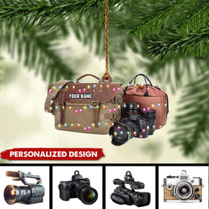 2024 New Release Personalized Professional video camera Ornament-Gifts For co-worker,Photographer