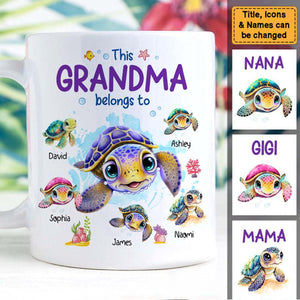 This Grandma Belongs To Mug