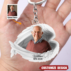 I'm Always With You - Personalized Photo Keychain