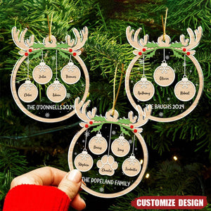 Personalized Custom Acrylic Ornament - 2024 New Release