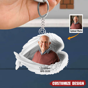 I'm Always With You - Personalized Photo Keychain