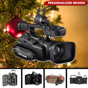 2024 New Release Personalized Professional video camera Ornament-Gifts For co-worker,Photographer