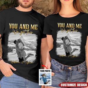 You & Me We Got This Vintage 90s - Personalized Photo Shirt