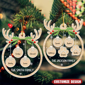 Personalized Custom Acrylic Ornament - 2024 New Release