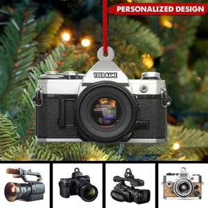 2024 New Release Personalized Professional video camera Ornament-Gifts For co-worker,Photographer