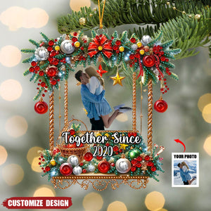 Custom Photo Christmas Acrylic Ornament 2024 New Release