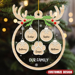 Personalized Custom Acrylic Ornament - 2024 New Release