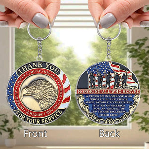 Say Thank You Who Have Service Country - Acrylic Keychain