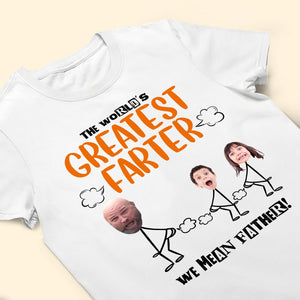 World's Best Farter Ever - Personalized Photo Shirt