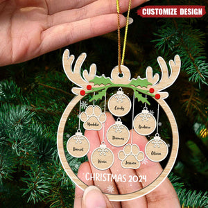 Personalized Custom Acrylic Ornament - 2024 New Release