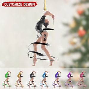 Personalized Gymnastics Ornament-Gift For Gymnastics Lover-2024 New Release