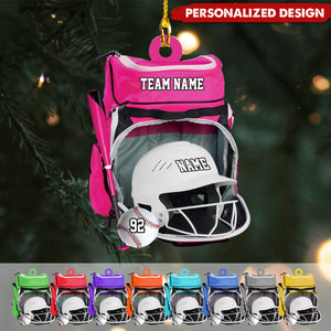 Personalized Baseball Christmas Ornaments-Gifts For Baseball Lover-2024 New Release