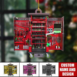 Personalized Mechanic Tools Christmas Ornament Gift For Mechanic Worker Lover - 2024 New Release