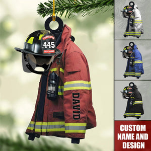 2024 New Release Personalized Firefighter Christmas Ornaments -Gifts For Firefighter