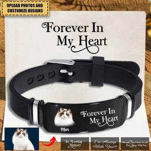 Custom Photo I'm Always With You - Memorial Gift For Family, Friend - Personalized Engraved Bracelet