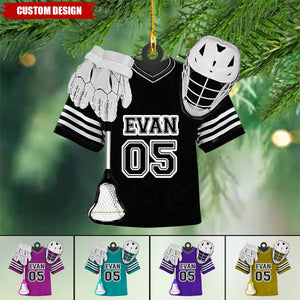 Personalized Lacrosse Christmas Ornament Gift For Lacrosse Lovers - 2024 New Release