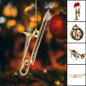 Personalized Trumpet Ornament-Gift For Trumpet Artist Trumpet Lover-2024 New Release