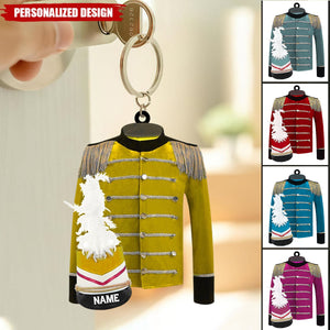 2024 New Release Personalized Marching Band Uniform Keychain-Gifts For Marching Band