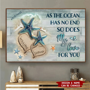 You Found Me Beach and Turtles - Personalized Poster