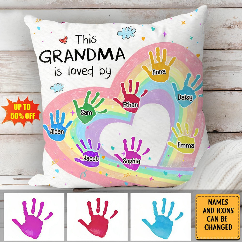 Gift For Grandma Is Loved By Pillow