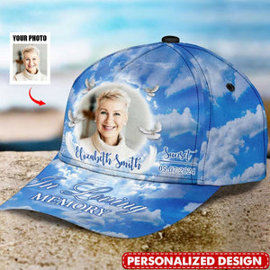 Heaven Sky Custom Photo Memorial Cap