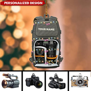 2024 New Release Personalized Professional video camera Ornament-Gifts For co-worker,Photographer