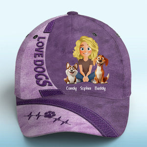 Life Is Better With Pets -Personalized Classic Cap, Gift For Dog Lovers, Cat Lovers