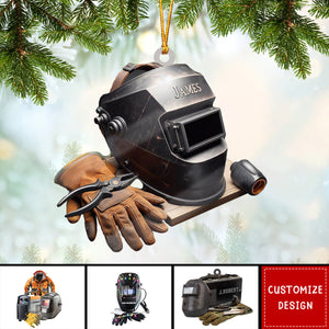 Personalized  Welder Ornament - 2024 New Release