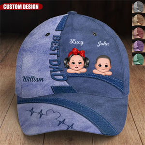 With A Dad Like You, Every Day Is Father's Day - Family Personalized Hat