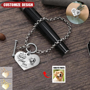 Custom Photo - Memorial Personalized Bracelet - Dog Memorial Gifts