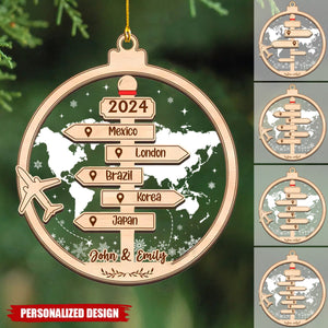 Adventure Is Worthwhile-Personalized Ornament-2024 New Release