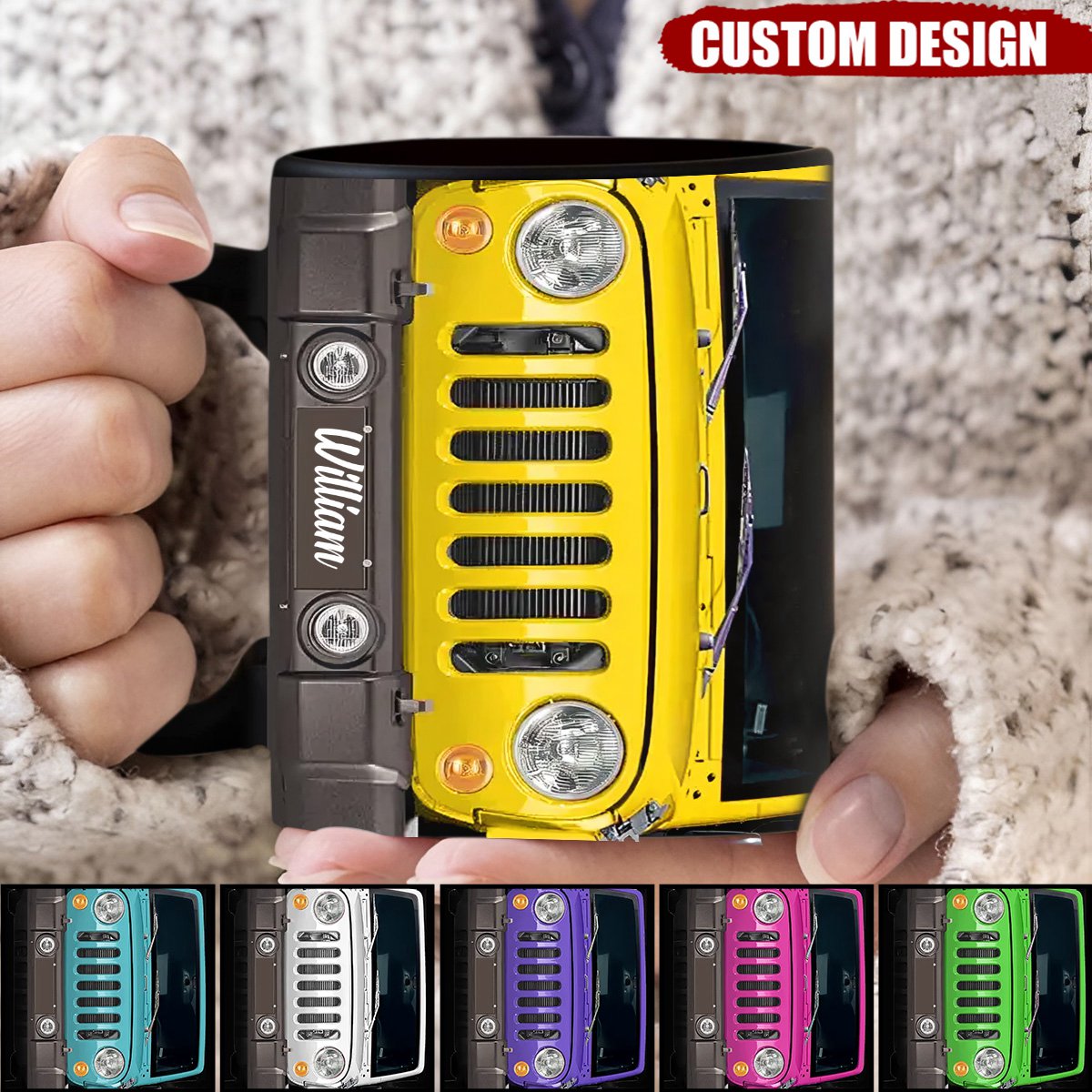 Personalized Off-Road Car Coffee Mug - Gift For Off-road Lover