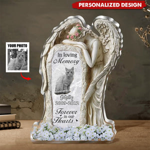 Upload Photo - Personalized In Loving Memory Acrylic Plaque - Memorial Gift For Christmas/ Family Member