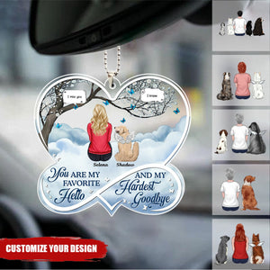 If Love Could Have Saved You - Memorial Gift For Pet Lovers, Dog Mom, Dog Dad, Cat Mom, Cat Dad - Personalized Acrylic Car Hanger Ornament