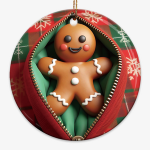 Zipper Effect Christmas Tree Ornament - 2024 New Release