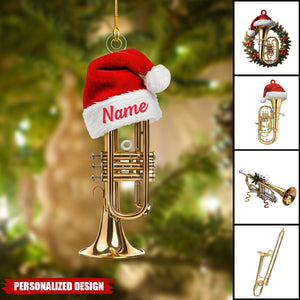 Personalized Trumpet Ornament-Gift For Trumpet Artist Trumpet Lover-2024 New Release