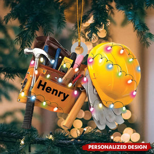 2024 New Release Personalized Mechanic Christmas Ornament-Gift For Mechanic Worker Lover