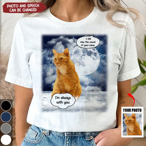 I Miss You Memorial - Personalized Photo Shirt