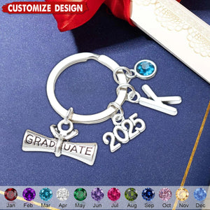 2025 Graduation-Personalized Keychain-Gift for Graduates