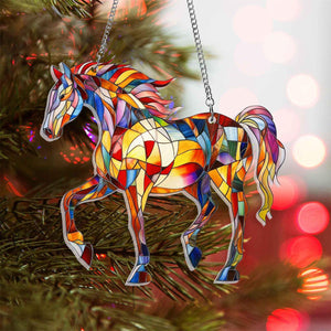 Horse Suncatcher Ornament - Gift For Horse Lovers