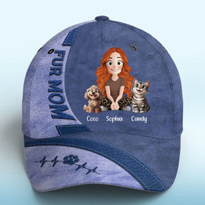 Life Is Better With Pets -Personalized Classic Cap, Gift For Dog Lovers, Cat Lovers