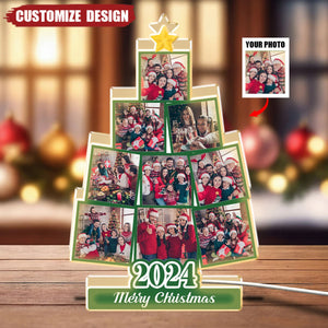 Custom Photo Christmas Tree - Personalized Light Box - 2024 New Release