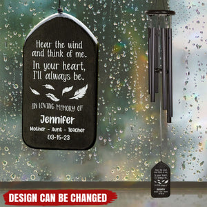 New Release-In The Loving Memory Wind Chimes Personalized Gifts