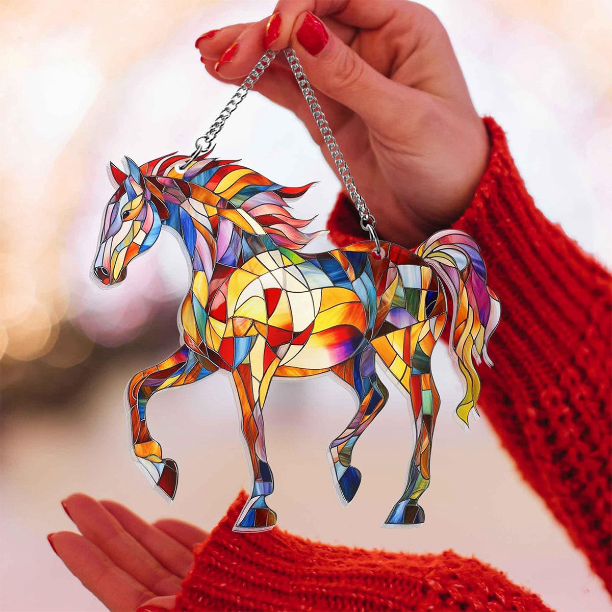 Horse Suncatcher Ornament - Gift For Horse Lovers