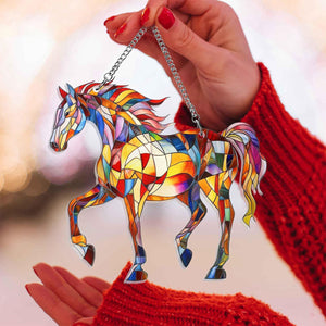 Horse Suncatcher Ornament - Gift For Horse Lovers