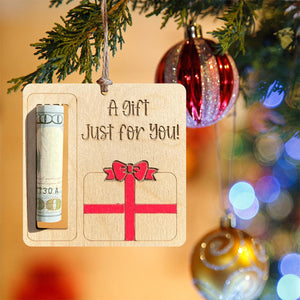 Christmas Money Holders Gift - Family Wooden Ornament - 2024 New Release